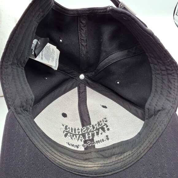 The North Face Berkshire Hathaway Adults Black Adjustable Baseball Hat Cap - Picture 7 of 10
